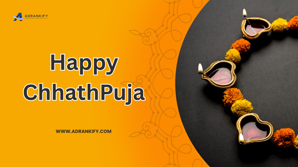 Chhath Puja date