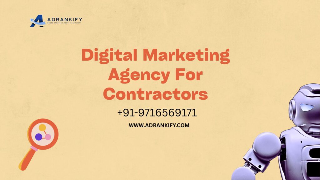 Digital Marketing Agency For Contractors