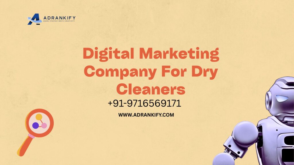 Digital Marketing Company For Dry Cleaners