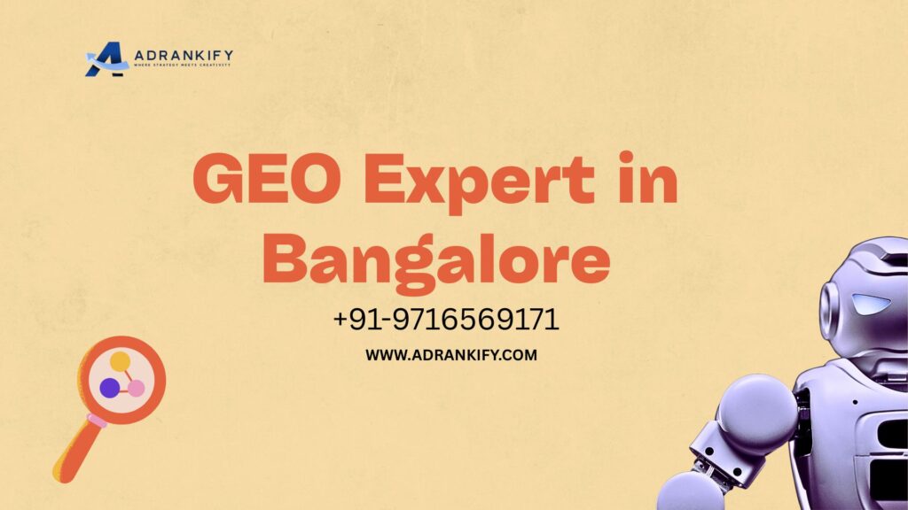 GEO Expert in Bangalore