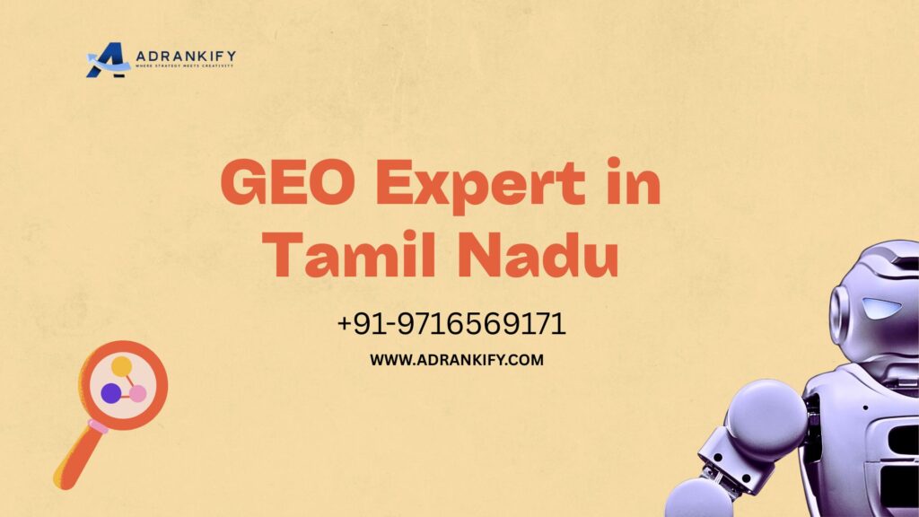 GEO Expert in Tamil Nadu