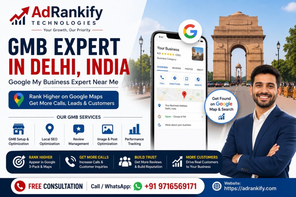 Gmb Expert In Delhi India
