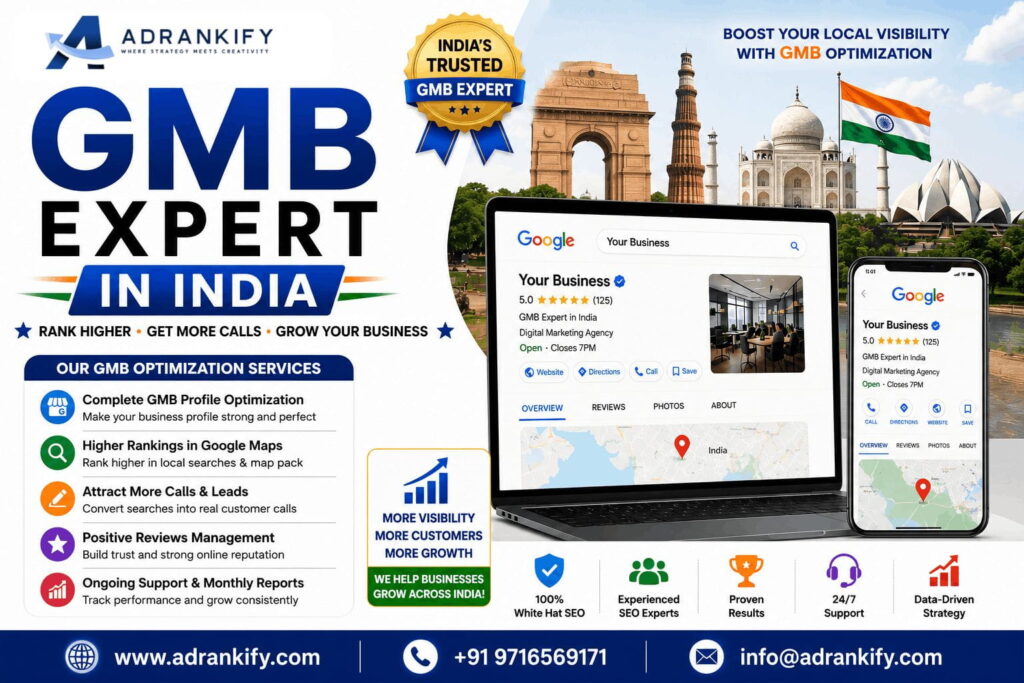 Gmb Expert In India GMB Expert in India