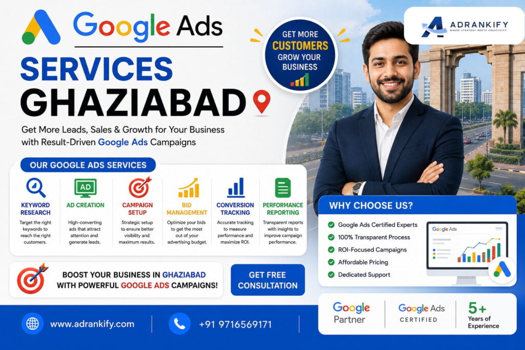 Google Ads Services Ghaziabad
