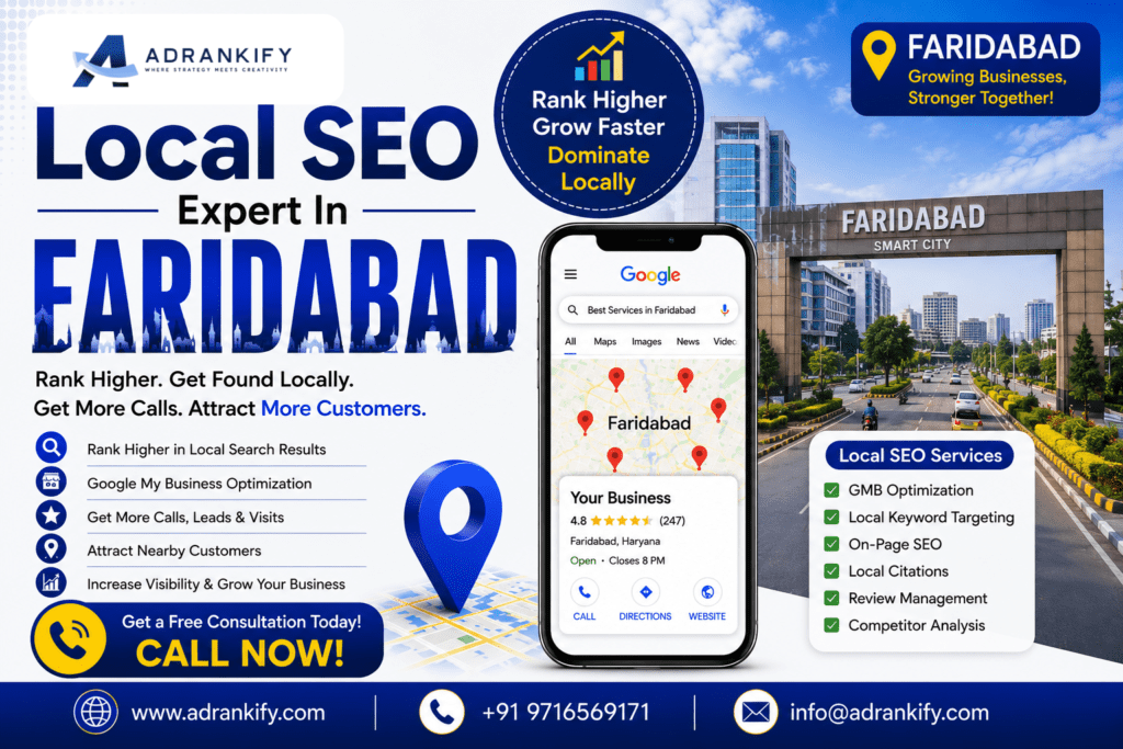Local SEO Expert In Faridabad