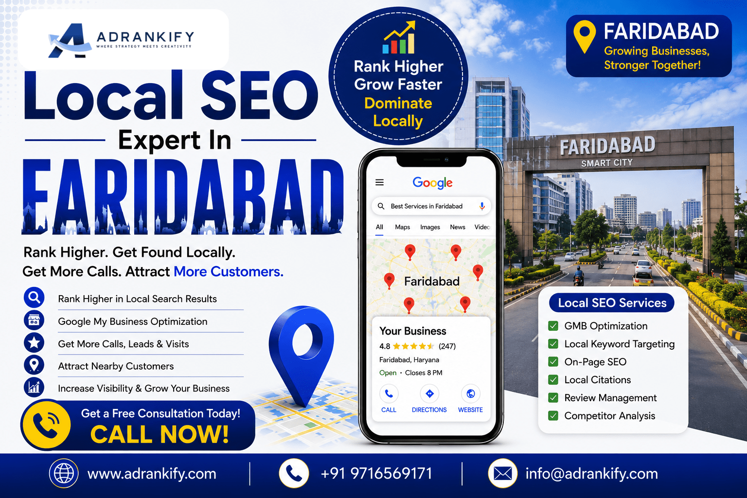 Local SEO Expert In Faridabad