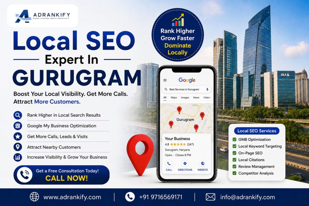 Local Seo Expert In Gurugram Local SEO Expert in Gurugram